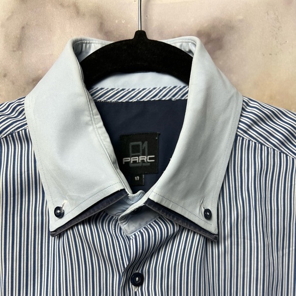 Parc 81 mens button down dress shirt - Picture 13 of 14